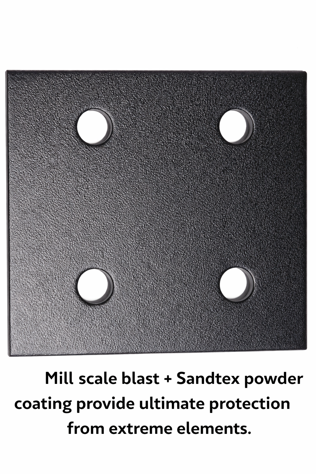 Metal Bracket 4x4x3.25x0.188 Heavy Duty Single unit