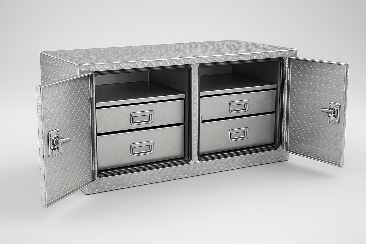 Custom toolboxes w/drawers